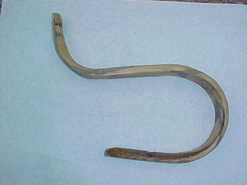 Curved arm after repair