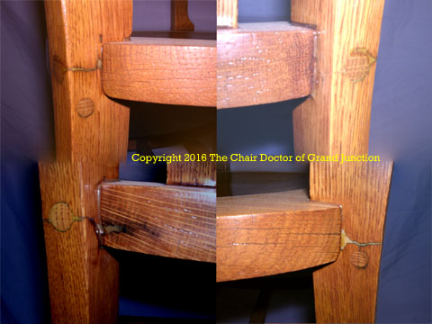 Oak Chair Weathered After