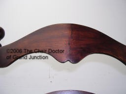 split crest rail after repair